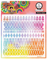 
              ABM - Art by Marlene Mask Pretty shapes - ABM 25 collection no. 377
            
