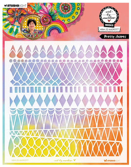 ABM - Art by Marlene Mask Pretty shapes - ABM 25 collection no. 377