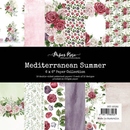 Paper Rose - Mediterranean Summer 6x6 Paper Collection
