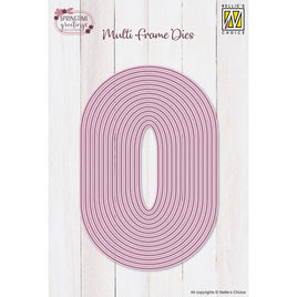 Nellie's Choice - Multi Frame Dies Oval 14pcs