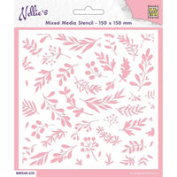 
              Nellie Snellen • 3D Embossing Folder & Stencil Set - Branches & Berries
            