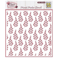
              Nellie's Choice •  Stencil Heart Branches 5.9x5.9"
            