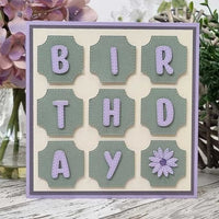 Hunkydory - Moonstone Dies - Sweetly Stitched Alphabet