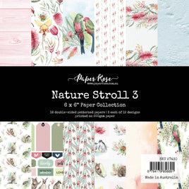 Paper Rose - Nature Stroll 3 6x6 Paper Collection 27430