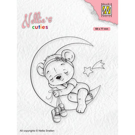 Nellie Snellen -Nellie's Christmas Cuties Clear Stamps Dreaming of A White Christmas