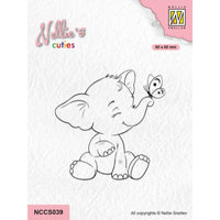 
              Nellie Snellen • Nellie's Cuties Clear Stamp Elephant
            