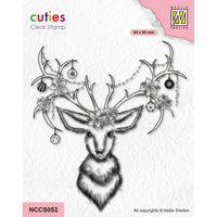 Nellie Snellen • Cutie Clear Stamps Reindeer