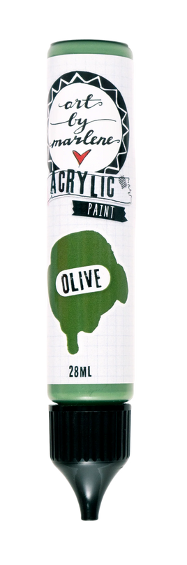 Art by Marlene - Essentials - Acrylic Paint - OLIVE