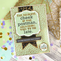 Hunkydory - Just My Type Sentiments Strip Pad - Humour