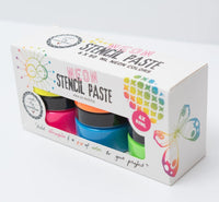 
              ABM - Art by Marlene Stencil Paste Neon colors - ABM 25 collection no. 08
            