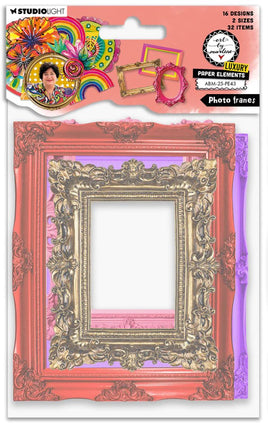 ABM - Art by Marlene PRE ORDER  Paper Elements Photo Frames (ABM-25-PE43)