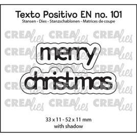Crealies •  Dies Merry Christmas