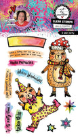 ABM - Art by Marlene - PRE-ORDER Clear Stamp - nr. 966 A Bear Party