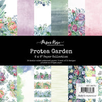 Paper Rose - Protea Garden 6x6 Paper Collection 28072