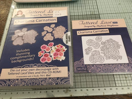 Tattered Lace Dies - Charisma Carnation die set & CD-ROM