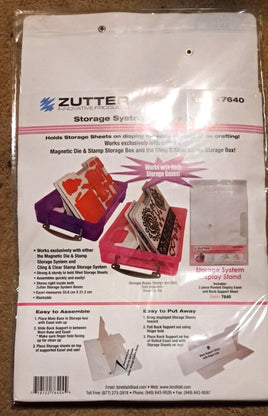 Zutter - Storage System Display Stand