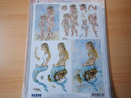 Reddy Creative Cards- 3D die-cuts - Mermaids Dream - Christine Haworth