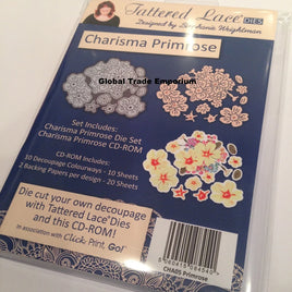 Tattered Lace Dies-Charisma Primrose + CD NOW