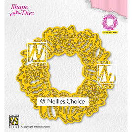 Nellie's Choice • Shape Dies Continue Easter Wreath