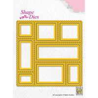 
              Nellie's Choice • Shape Die Postal Stamps
            