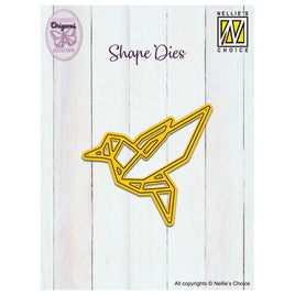 Nellie's Choice •  Shape Die - Origami Bird