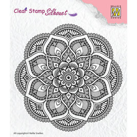 Nellie Snellen - Silhouette Clear Stamp Mandala