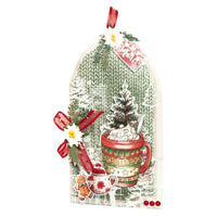 Studio Light - Cottage Christmas Tag paper pad White tags