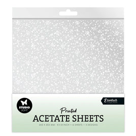 Studio Light • Essentials Acetate Sheet Snowflakes