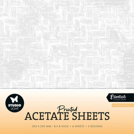 Studio Light • Essentials Acetate Sheets Textured patterns