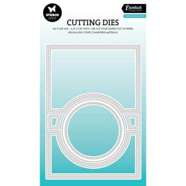 Studio Light -  Essentials Cutting Die  Circle Folding Card Shape