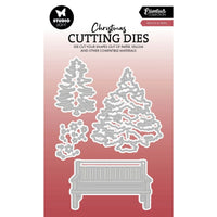 
              Studio Light •  Essentials Cutting Dies "Bench & trees"
            