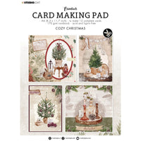 
              Studio Light • Essentials Card Making Pad - Cozy Christmas- die-cut sheets.
            