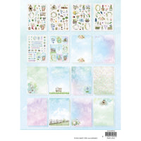 
              Studio Light  - Essentials - A4 Die-Cut Paper Pad Garden Season
            