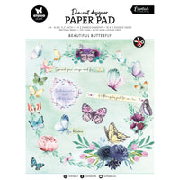 
              Studio Light  - Essentials - A4 Die-Cut Paper Pad Beautiful Butterfly
            