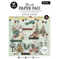 
              Studio Light • Essentials Die-Cut Paper Pad Festive Forest 20 sheets
            