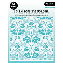 Studio Light • Essentials Embossing Folder FLOWER Pattern