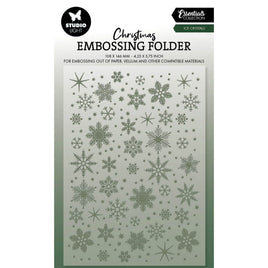 Studio Light •  Essentials Embossing Folder Ice Crystals