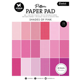 Studio Light • Essentials Pattern Paper Pad Shades Of Pink