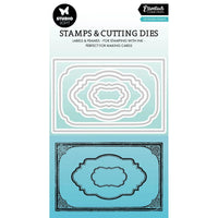 
              Studio Light • Essentials Stamp & Cutting Dies Ephemera Frames
            