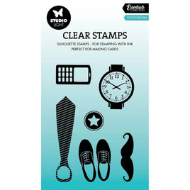 Studio Light • Essentials Clear Stamp  Gifts for him