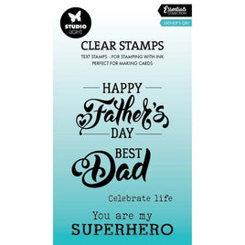 Studio Light • Essentials Clear Stamp  Father's day