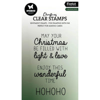 
              Studio Light • Essentials  Clear Stamp Christmas Texts
            