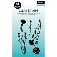 
              Studio Light • Essentials Clear Stamp Cornflowers
            