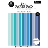 
              Studio Light • Essentials Vellum/Parchment/Pergamano Paper Pad Shades of Blue 24 SHEETS
            