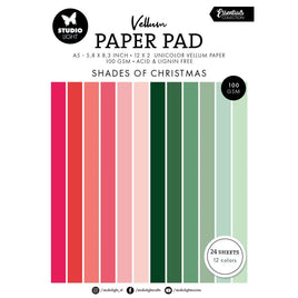 Studio Light • Essentials Vellum/Parchment Paper Pad Unicolor/Multicolour