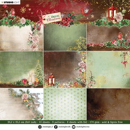 Studio Light • Magical Christmas Paper Pad Backgrounds