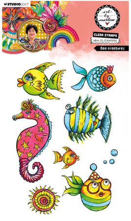 ABM - Art by Marlene Clear Stamp -  Clear Stamp Sea Creatures (ABM-25-STAMP886)