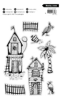 
              ABM - Art by Marlene Clear Stamp - Clear stamp Beachy scene - ABM 25 collection no. 887
            