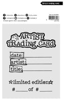 
              ABM - Art by Marlene Clear Stamp - Clear Stamp Artist Trading Card (ABM-25-STAMP889)
            