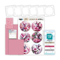 
              Embroidery Pinwheel Calendar - Berries Beauties - Hummingbirds
            